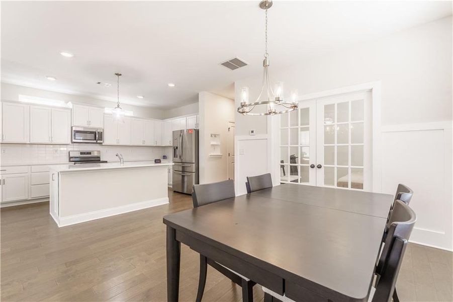 Furnished interior view inside a new home in Edenglen, Buford (Image 19).
