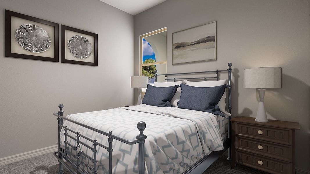 Representative furnished interior of a home built from the Iris Plan 60-1 by Tri Pointe Homes in Navarre at Abel Ranch, Goodyear (Image 17).