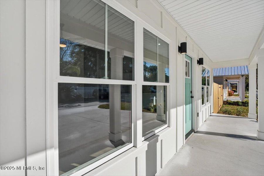 Exterior details and patio area of a home in , St. Augustine (Image 2).