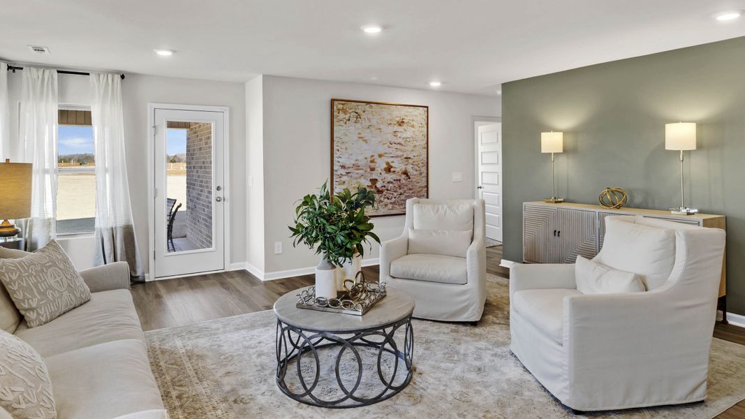 Furnished interior view inside a new home in Bailey Park, Fayetteville (Image 16).