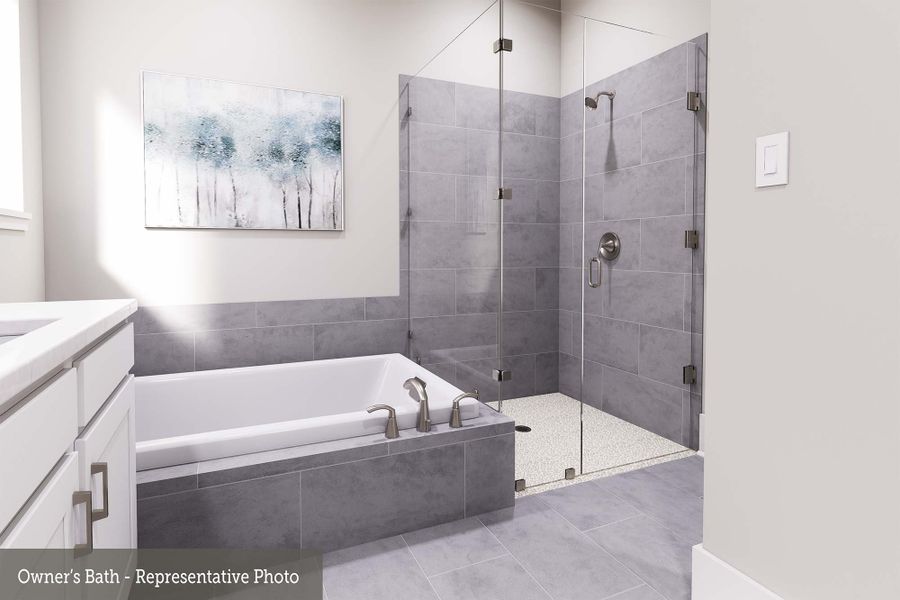 The Boulder - Owner's Bath