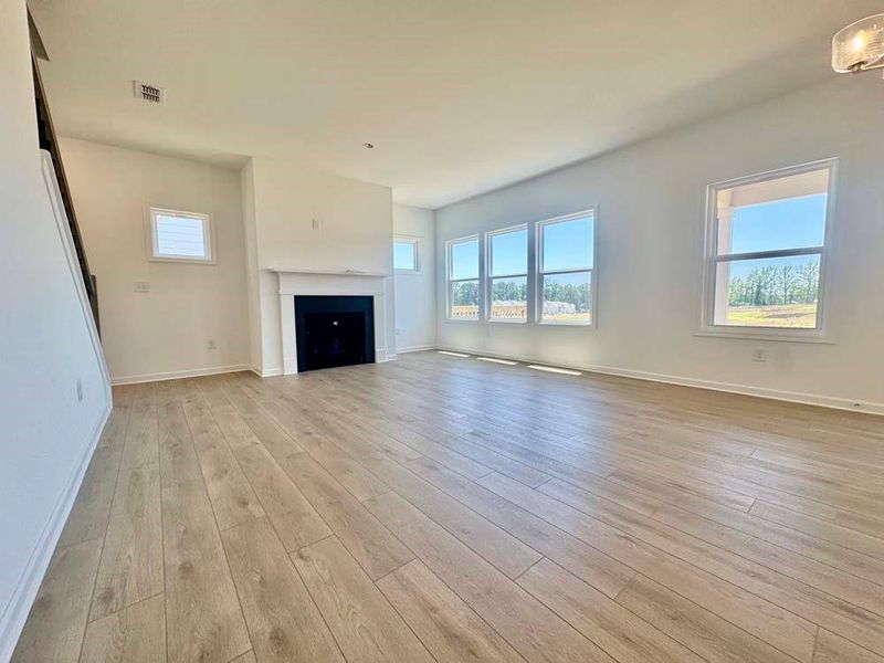 Spacious, unfurnished interior of a new home in Langston Reserve, Cartersville (Image 8). Spacious, unfurnished interior of a new home in Langston Reserve, Cartersville (Image 8).