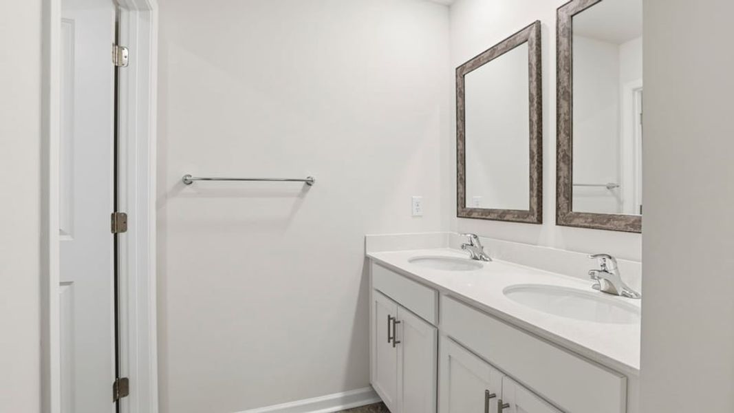 Furnished interior view inside a new home in Waverly Station, Greenwood (Image 13).