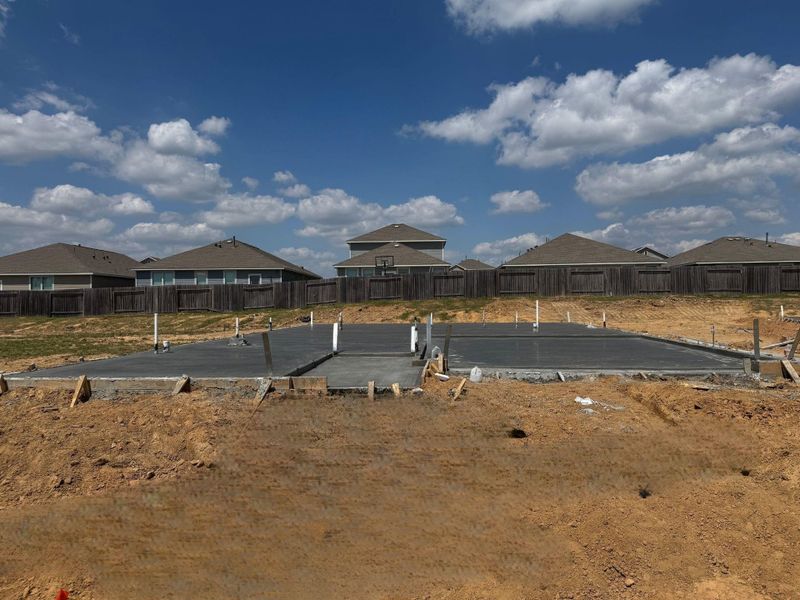 Site preparation for new homesites in Caney Mills, Conroe (Image 20).
