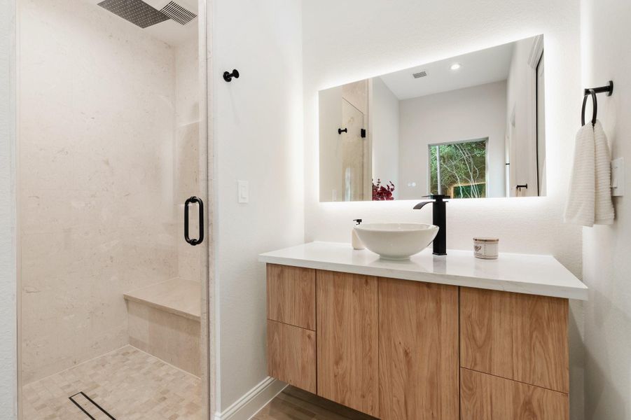 Furnished interior view inside a new home in , Tomball (Image 28). Furnished interior view inside a new home in , Tomball (Image 28).