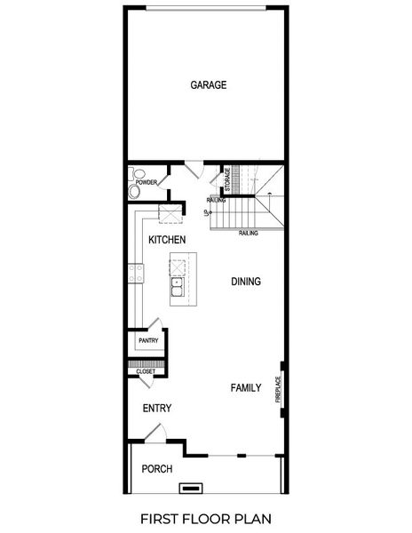 2D floor plan layout for the Oak R by First Texas Homes in The Abbey at Mercer Crossing, Farmers Branch, TX (Image 3). 2D floor plan layout for the Oak R by First Texas Homes in The Abbey at Mercer Crossing, Farmers Branch, TX (Image 3).