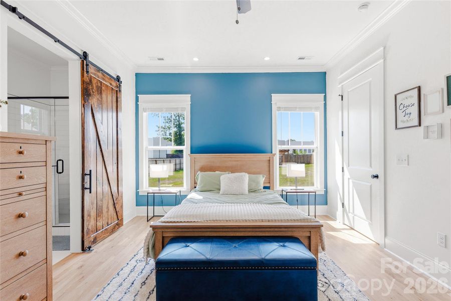 Furnished interior view inside a new home in , Belmont (Image 11).