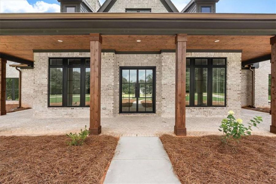 Exterior details and patio area of a home in , Carrollton (Image 41).