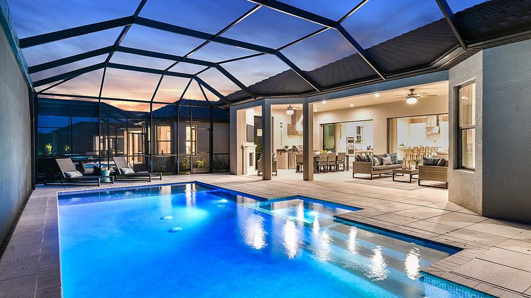 Image 29 representing the Pallazio by Taylor Morrison in Esplanade at Wiregrass Ranch, Wesley Chapel, FL.