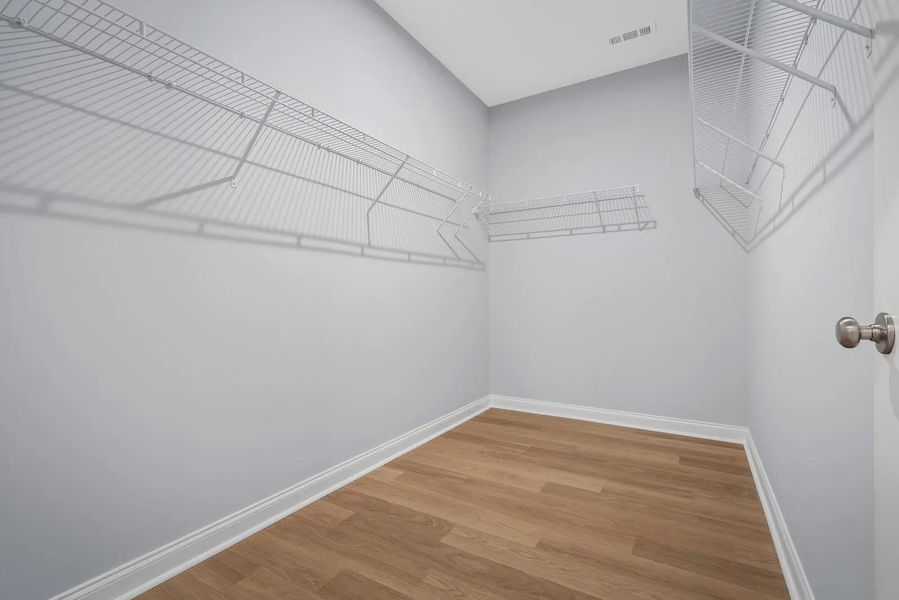 The Roseland II C Primary Suite Closet