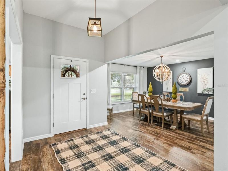 Furnished interior view inside a new home in , Bushnell (Image 38).