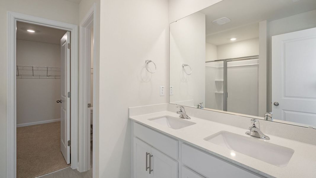 Furnished interior view inside a new home in Bryson Park, Lexington (Image 8).