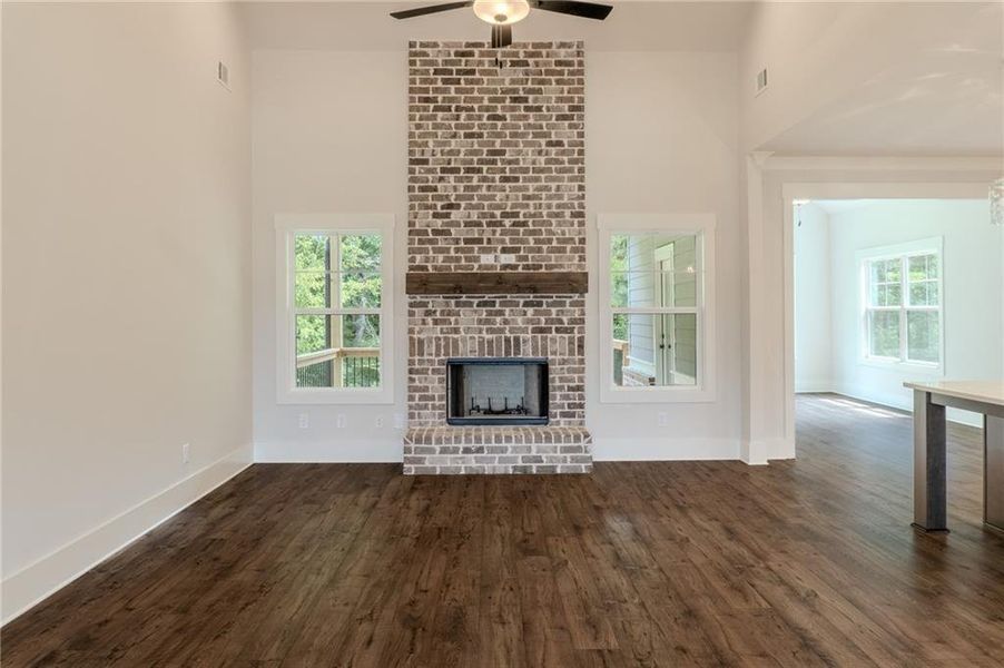 Spacious, unfurnished interior of a new home in Riverwalk, Monroe (Image 23). Spacious, unfurnished interior of a new home in Riverwalk, Monroe (Image 23).