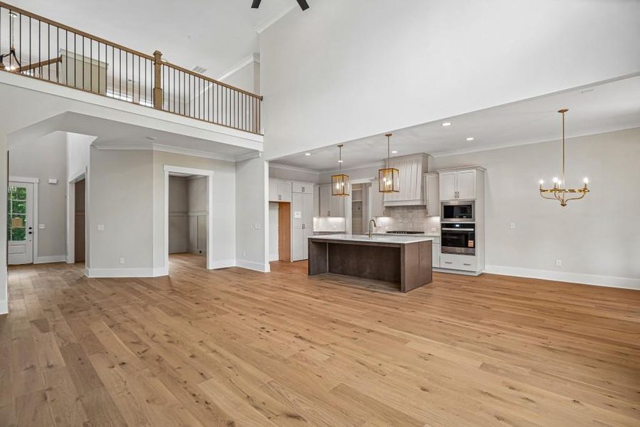 Spacious, unfurnished interior of a new home in Arden on Lanier, Cumming (Image 30).