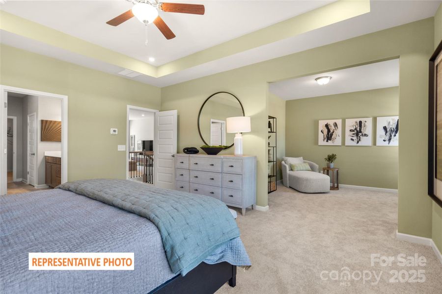 Furnished interior view inside a new home in Green Acres, Concord (Image 10).