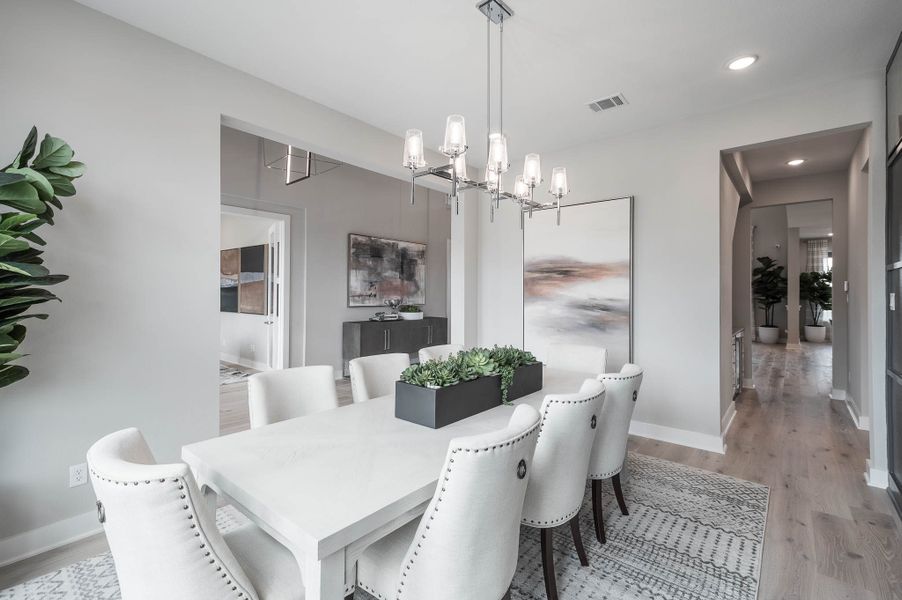 Representative furnished interior of a home built from the Casoria by Tri Pointe Homes in The Estates at James Lane, Fulshear (Image 63).