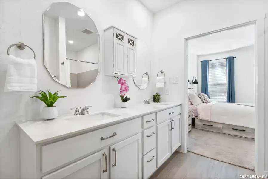 Furnished interior view inside a new home in Hightop Ridge, Converse (Image 11).