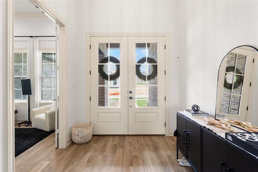 Furnished interior view inside a new home in , Woodway (Image 6).