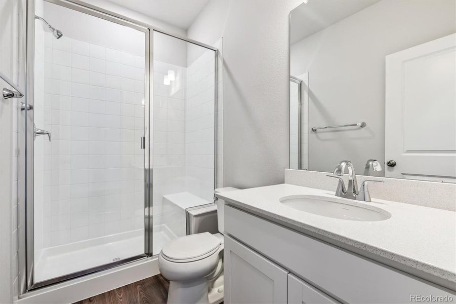 Furnished interior view inside a new home in Floret Collection at Parkdale Commons, Lafayette (Image 8).