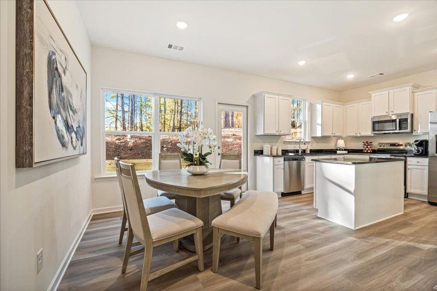 Furnished interior view inside a new home in , Conyers (Image 9).