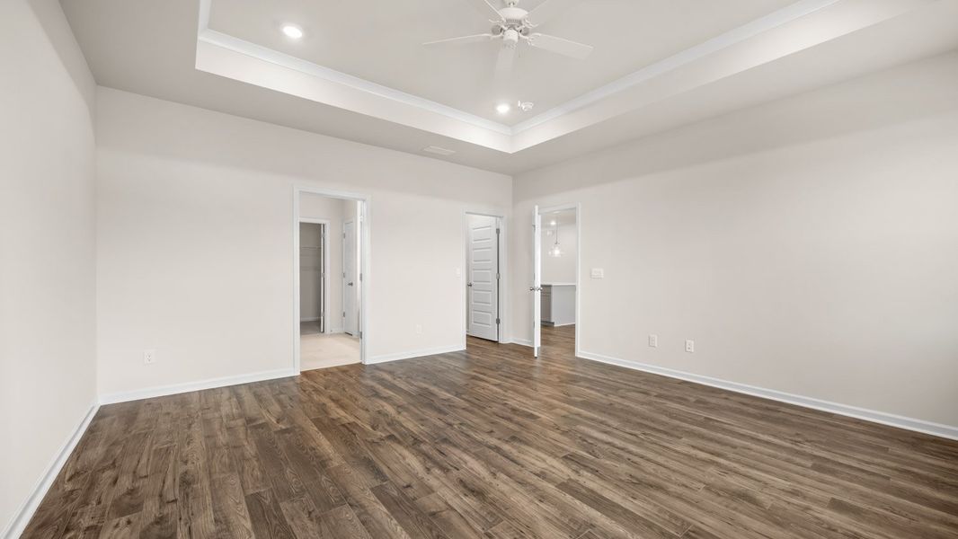 Spacious, unfurnished interior of a new home in The Gates at Pates Creek, Hampton (Image 22). Spacious, unfurnished interior of a new home in The Gates at Pates Creek, Hampton (Image 22).
