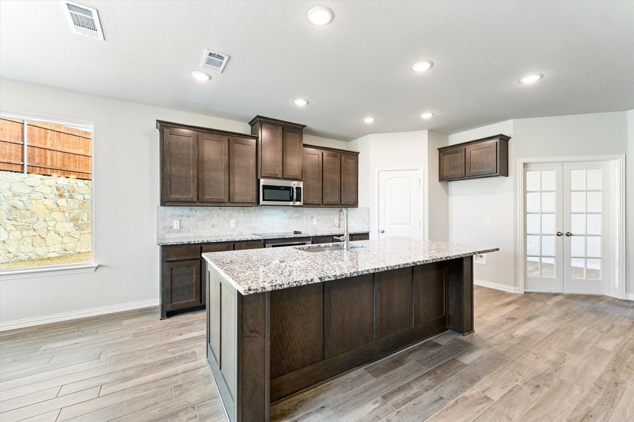 Furnished interior view inside a new home in Waterford Park, Weatherford (Image 8).