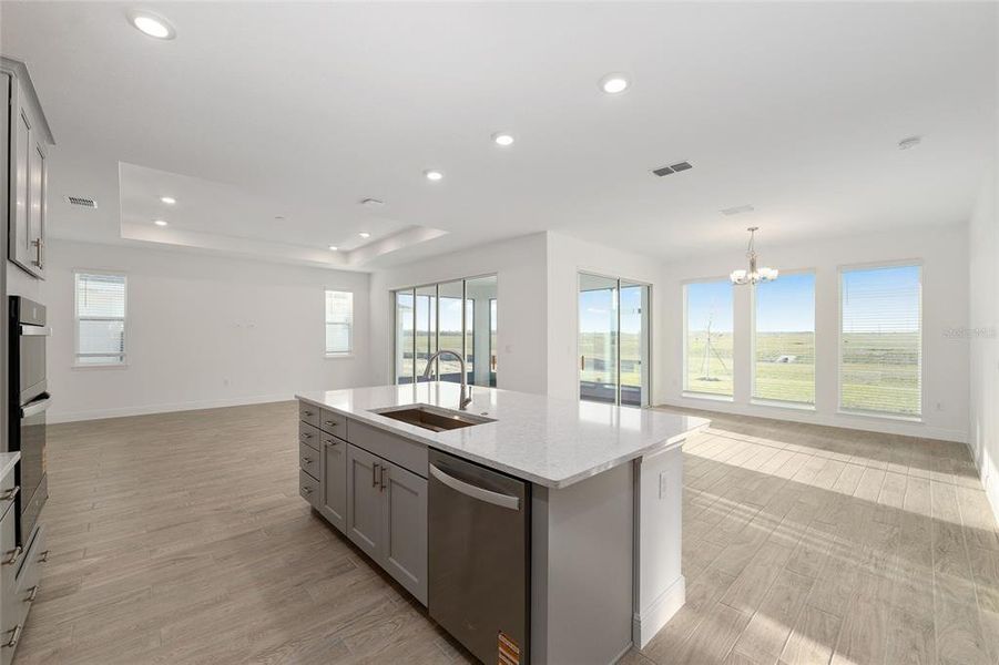 Furnished interior view inside a new home in , Ocala (Image 11).