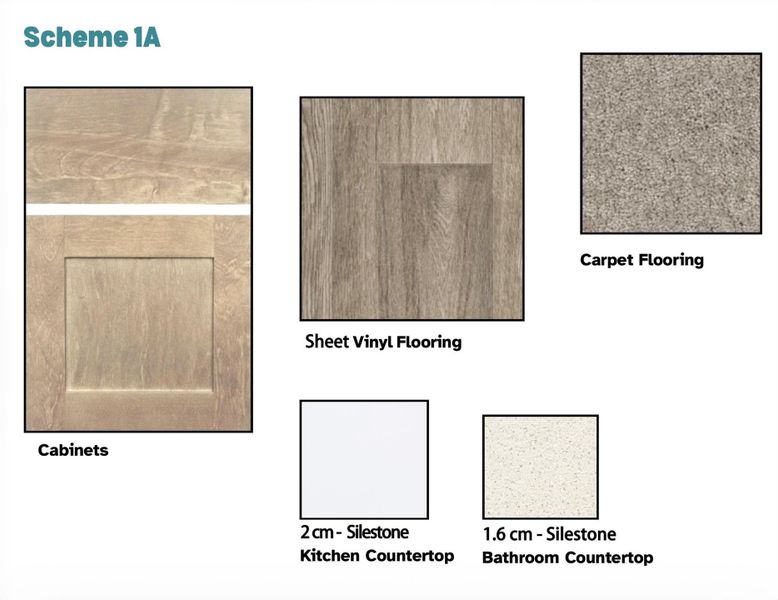 Sample of building materials used in homes in Mustang Meadows, Waller (Image 21).