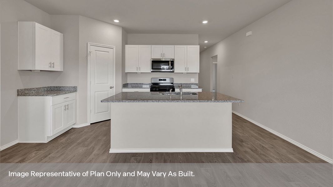 Representative furnished interior of a home built from the The Denton by D.R. Horton in Bollinger, Maxwell (Image 7).