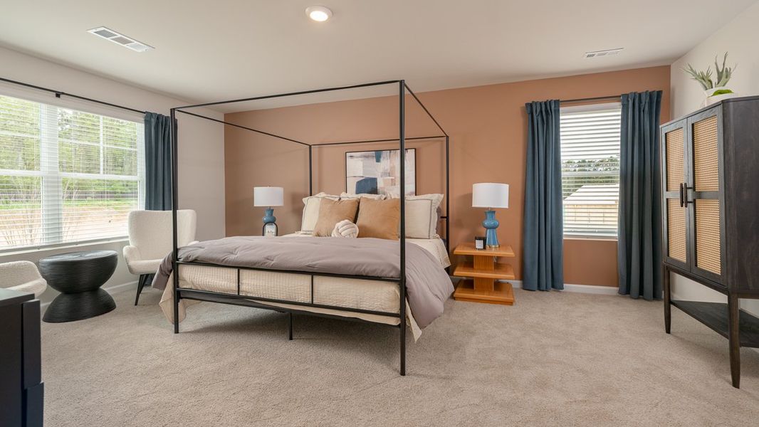Furnished interior view inside a new home in Barrett Cove, Marietta (Image 15).
