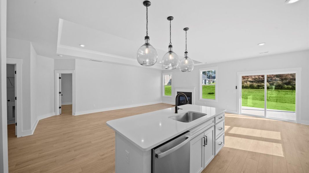 Furnished interior view inside a new home in Woodglen, Piedmont (Image 15).