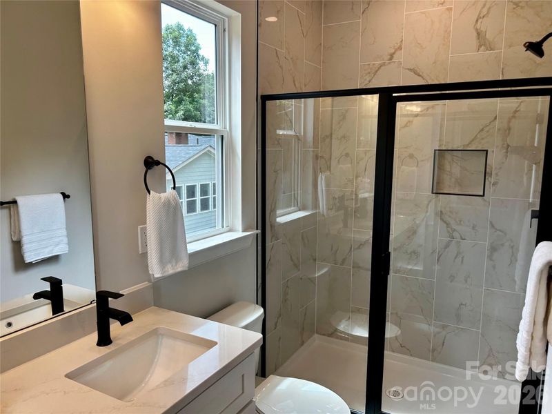 Furnished interior view inside a new home in , Charlotte (Image 13).