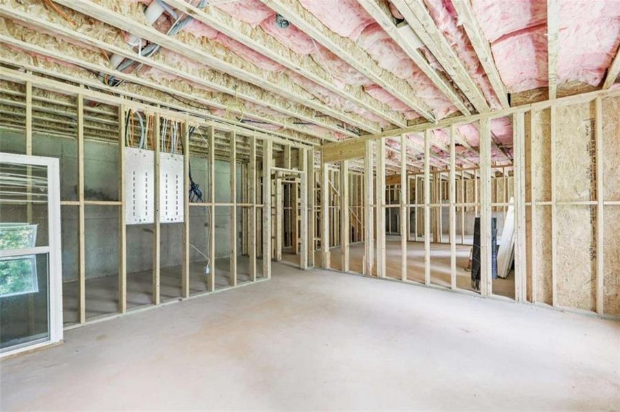 In-progress construction of a new home in Whitestone, Douglasville, GA (Image 46).