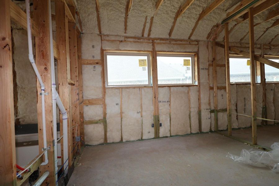 In-progress construction of a new home in Escondido - Retreat Collection, Magnolia, TX (Image 5).