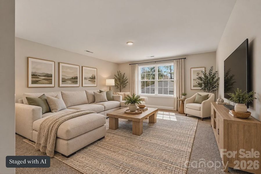 2911 Waterford Lane | Albemarle, NC 28001. Built by Adams Homes - Affordable NC Home 2604 Square Feet - Bedroom 2911 Waterford Lane | Albemarle, NC 28001. Built by Adams Homes - Affordable NC Home 2604 Square Feet - Bedroom
