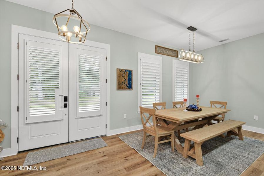 Furnished interior view inside a new home in , Fernandina Beach (Image 8).