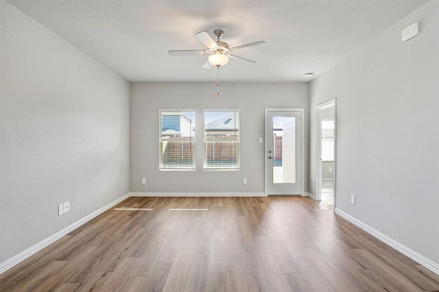 Photo is not of the actual home, but is an inspirational photo of builder’s model home and may depict options, furnishings, and/or decorator features that are not included.