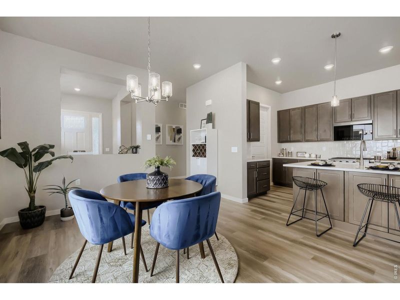 Furnished interior view inside a new home in , Fort Collins (Image 15).