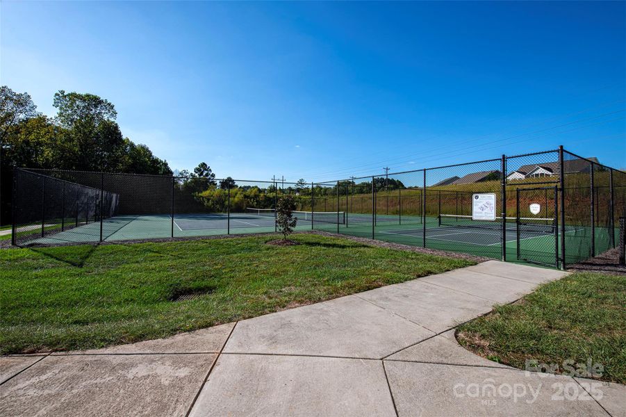 Tennis and Pickleball courts