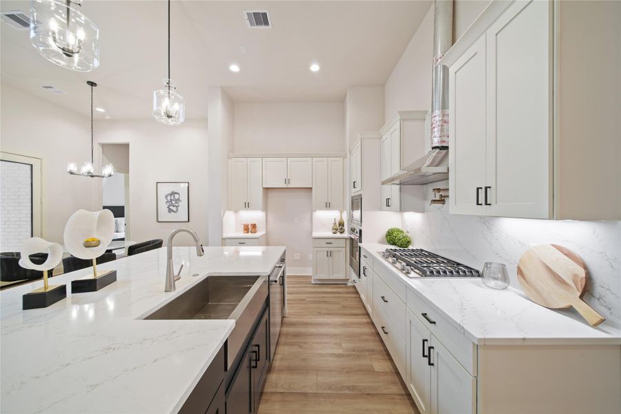 Furnished interior view inside a new home in , Houston (Image 10).