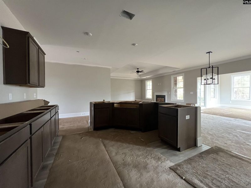 In-progress construction of a new home in The Cove, Sumter, SC (Image 28).