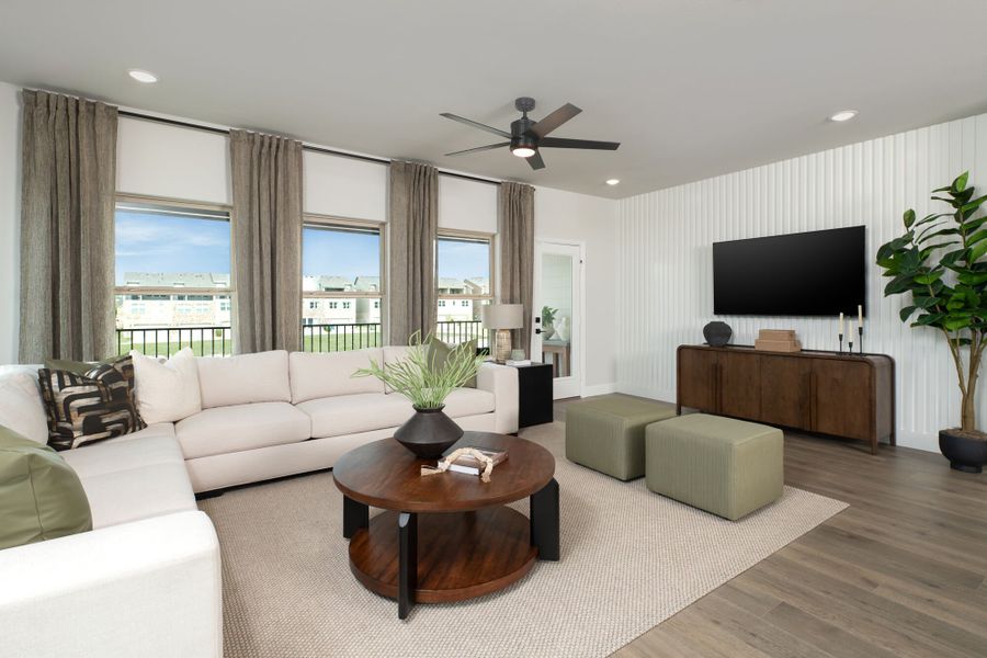 The Bridgeport Townhome Model