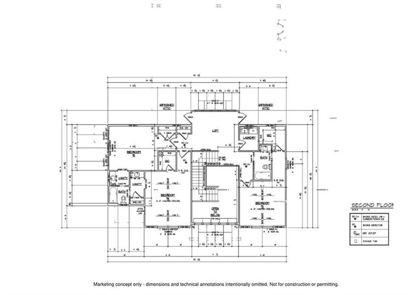 2D floor plan layout of this home in , Alpharetta, GA (Image 4).