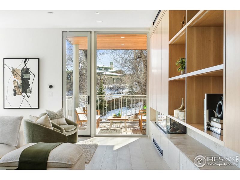 Furnished interior view inside a new home in , Boulder (Image 7).