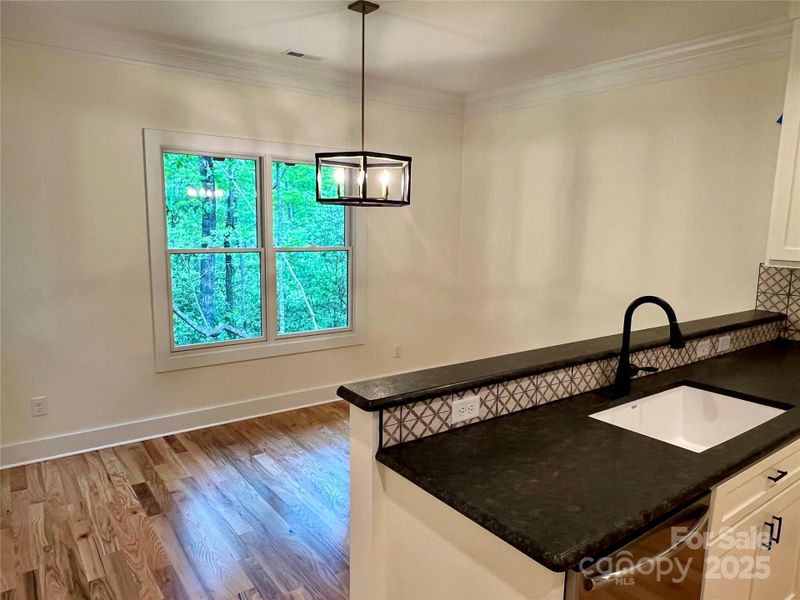 Kitchen to Breakfast Nook