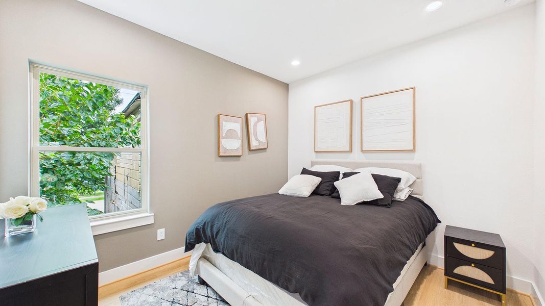 Third bedroom with walk-in closet