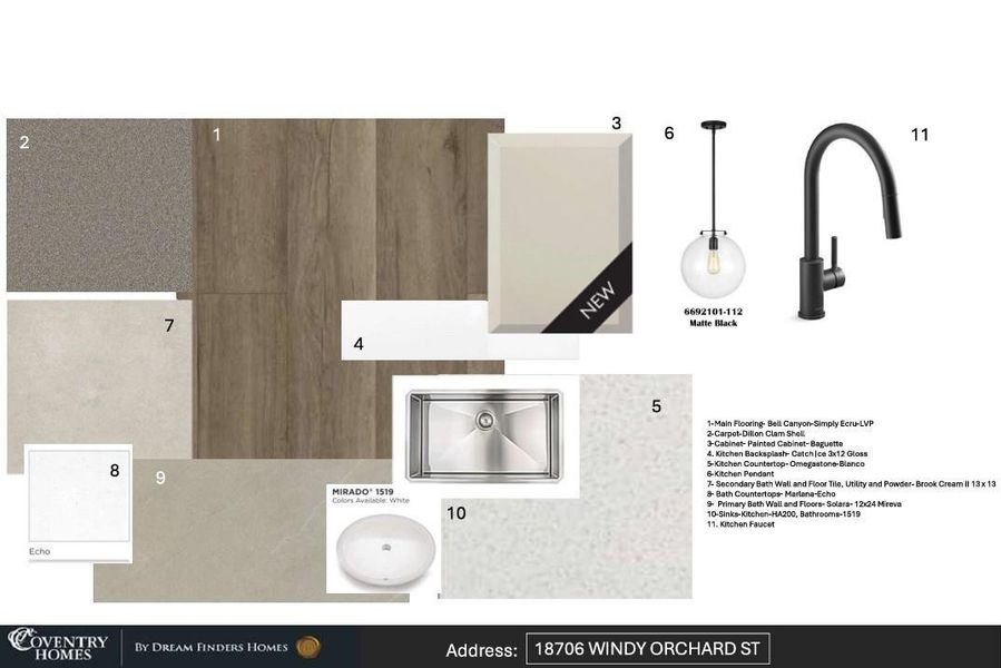 Sample of building materials used in homes in Valencia, Manvel (Image 5).