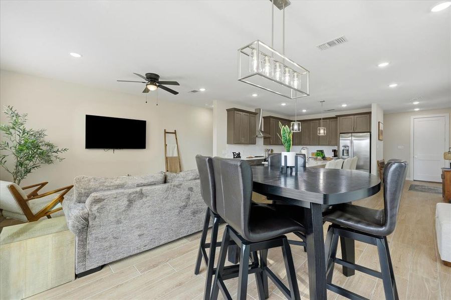 Furnished interior view inside a new home in , Stephenville (Image 14).