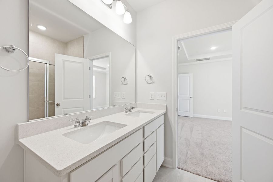 Furnished interior view inside a new home in Carriage Estates, Lexington (Image 13).