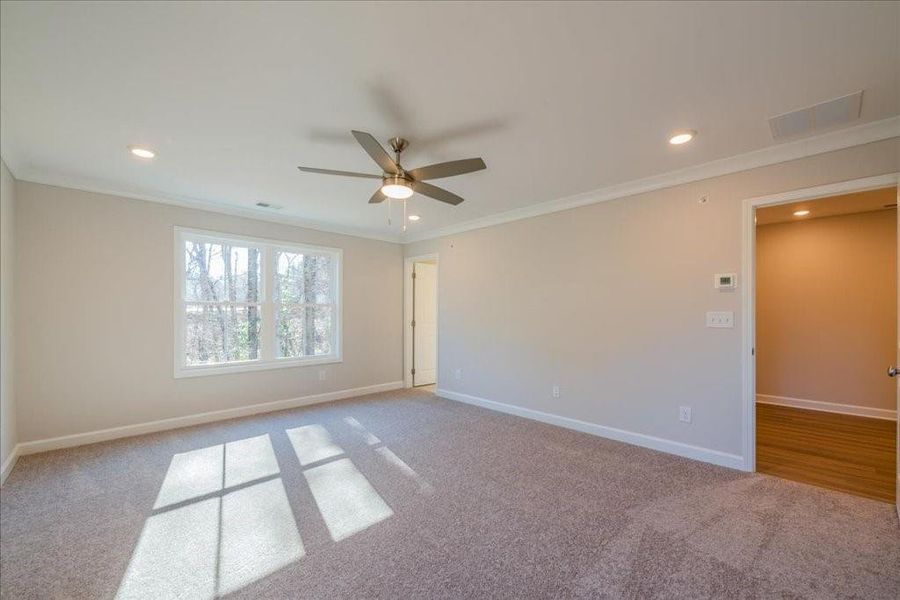 Spacious, unfurnished interior of a new home in Cherokee Township, Acworth (Image 9). Spacious, unfurnished interior of a new home in Cherokee Township, Acworth (Image 9).